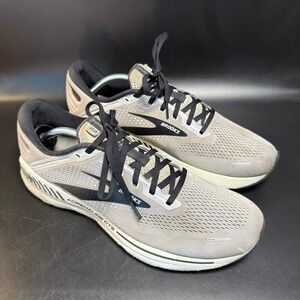 Brooks Adrenaline GTS 22 Gray Running Shoes Sneakers Mens Size 11.5 Medium